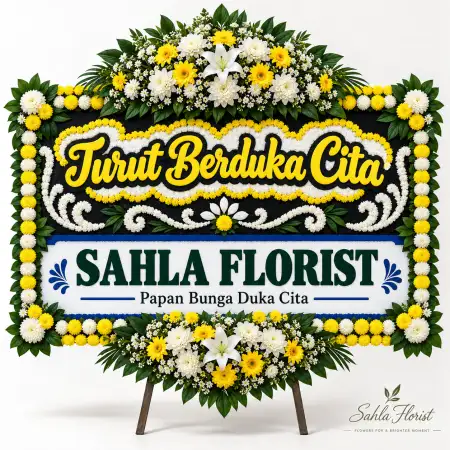 Papan Bunga Duka Sawangan